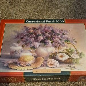 Lilac Tea Set Puzzle - 1000 Pieces